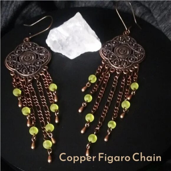 Copper or Bronze Chains! Add to your Pendants! Choose 1! Made to Order 16-24" - Picture 6 of 16
